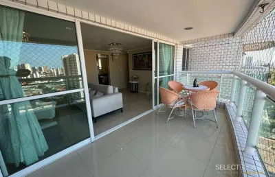 Ed. vila azinheira clube residencial, apartamento, 117,00m², 3 suítes, fátima, fortaleza/ce
