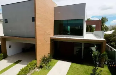 Casa duplex no alphaville - área construída de 400,00 m² - porto das dunas, aquiraz/ce