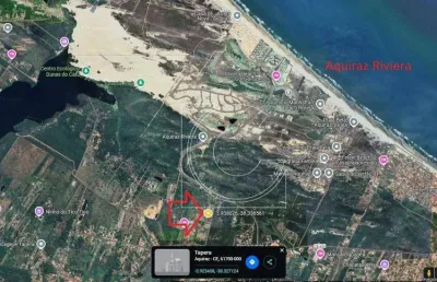 Loteamento planalto praia leste, terreno, 1287m², tapera, aquiraz/ce