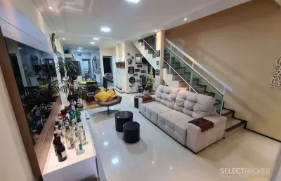 Casa, 122,74m², 3 quartos, com ou sem porteira fechada papicu, fortaleza/ce