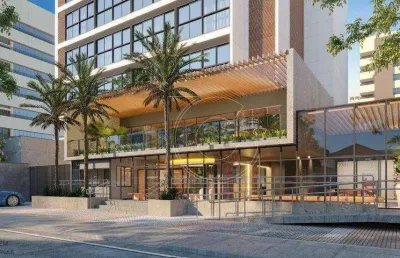 J. studios meireles, studios 25,60m³ e  apartamentos 36,31m², 1 suíte, meireles, fortaleza/ce.