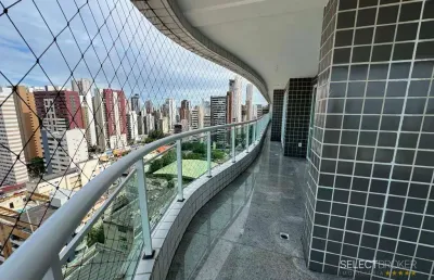 Apartamento com 3 dormitórios à venda, 260 m² por r$ 2.490.000,00 - meireles - fortaleza/ce