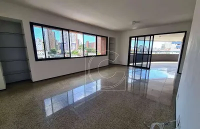 Ed portes des lilas, apartamento 197,80m², 3 suítes + escritório, meireles, fortaleza/ce
