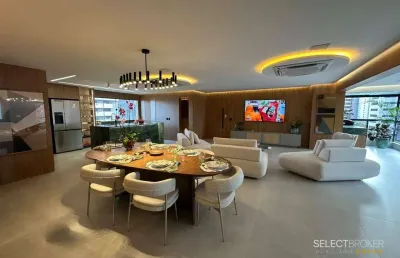 Apartamento, 3 suítes, 181,6m², decorado, meireles, fortaleza/ce.