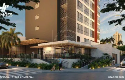 J. studios barão, 25m², 27m² e 35m², meireles, fortaleza/ce