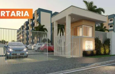 Ápice messejana, apartamento 51,23m², messejana, fortaleza/ce
