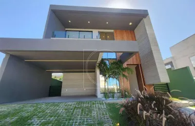 Terras alphaville ceará 1, casa, 4 suítes, 266,00m², eusébio/ce