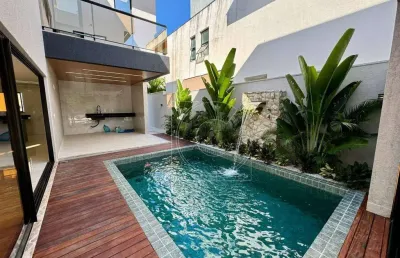 Jardins do lago, casa duplex alto padrão, 240m², eusébio/ce