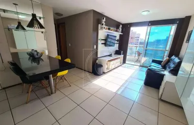 Cond. terraços do atlântico, apto. 69m², 2 quartos, vista mar,  meireles - fortaleza/ce