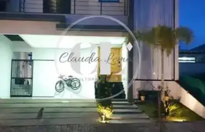 Casa em condomínio para venda em mogi das cruzes, cézar de souza, 3 dormitórios, 3 suítes, 3 banheiros, 4 vagas