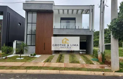 Sobrado com 3 dormitórios à venda, 252 m² por r$ 1.900.000,00 - condomínio cyrela landscape - taubaté/sp
