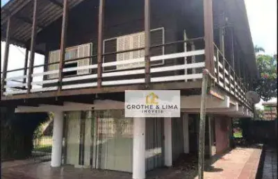 Casa com 3 dormitórios à para permuta, 300 m² por r$ 795.000 - c mar - são sebastião/sp