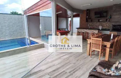 Oportunidade única! sobrado com piscina no condomínio terras do vale em caçapava/sp - ref. so157