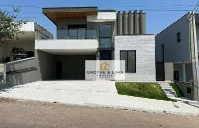 Casa sobrado - caçapava - condomínio terras do vale - 3 suítes - 214m² .