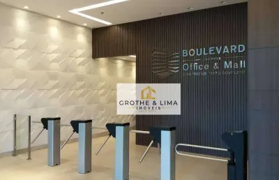 Sala comercial no contrapiso à venda, 26 m²- centro - jacareí/sp