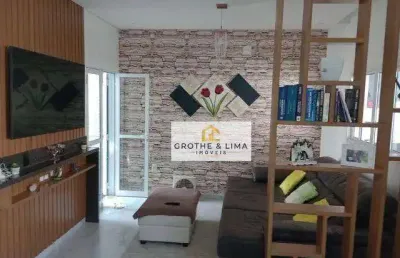 Casa com 2 dormitórios à venda, 82 m² por r$ 499.000,00 - residencial santa paula - jacareí/sp