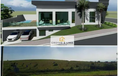 Terreno à venda, 402 m² por r$ 270.000,00 - condomínio bellavittá - caçapava/sp