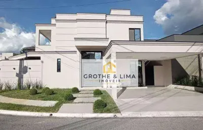 Maravilhosa casa com 4 dormitórios à venda, 270 m² por r$ 1.795.000 - campos do conde - tremembé/sp