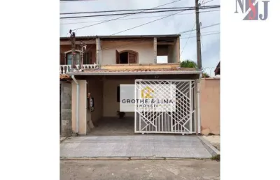 Sobrado com 3 dormitórios à venda, 147 m² por r$ 330.000 - jardim das bandeiras - taubaté/sp