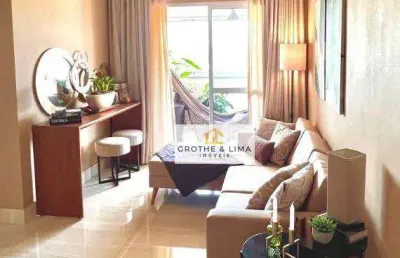 Apartamento com 2 dormitórios à venda, 74 m² por r$ 385.000,00 - vila jaboticabeira - taubaté/sp