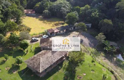 Sítio com 2 dormitórios à venda, 338800 m² por r$ 2.500.000,00 - mato dentro - tremembé/sp