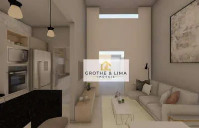 Casa com 2 dormitórios com suíte e churrasqueira  à venda, 85 m² por r$ 350.000 - parque do museu - caçapava/sp