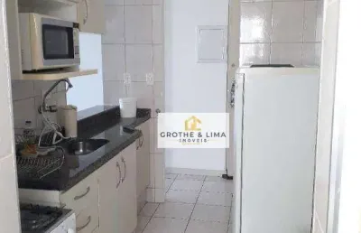 Apartamento com 1 dormitório para alugar, 45 m² por r$ 2.700,00/mês - centro - são josé dos campos/sp