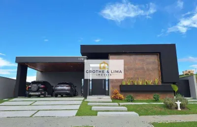 Casa no condomínio colinas do paratehy norte - 4 dormitórios - 302m².