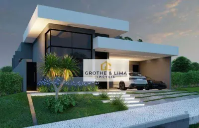 Casa com 3 dormitórios à venda, 150 m² por r$ 1.100.000 - condomínio terras do vale - caçapava/sp
