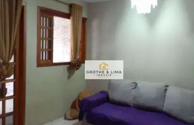 Casa com 2 dormitórios à venda, 90 m² por r$ 296.800,00 - vila adriana - são josé dos campos/sp