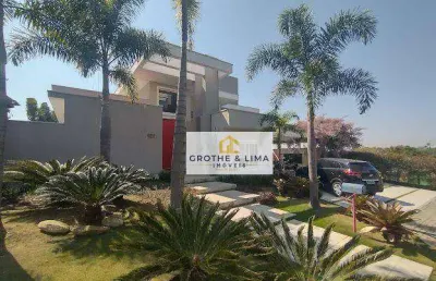 Casa maravilhosa, com 4 dormitórios à venda, 560 m² por r$ 5.200.000- condomínio reserva do paratehy - são josé dos campos/sp