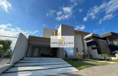Sobrado com 3 dormitórios à venda, 320 m² por r$ 2.250.000,00 - condomínio residencial monaco - são josé dos campos/sp
