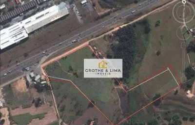 Terreno à venda na rodovia doutor edmir viana moura, vila bandeirantes, caçapava, 100000 m2 por r$ 25.440.000