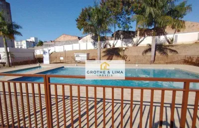 Belíssimo apartamento com 2 dormitórios, sendo 1 suíte, 57 m² - venda por r$ 215.000 ou aluguel por r$ 1.450/mês - vila são josé - taubaté/sp