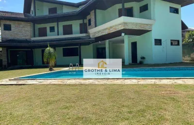 Sobrado com 4 dormitórios à venda, 700 m² por r$ 4.240.000,00 - conjunto residencial esplanada do sol - são josé dos campos/sp