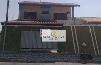 Sobrado com 3 dormitórios à venda, 200 m² por r$ 424.000,00 - residencial estoril - taubaté/sp
