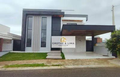 Lindo sobrado com 237m² pronto para morar no condomínio aruanã