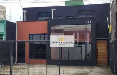 Excelente ponto comercial para alugar, 436 m² por r$ 12.480/mês - centro - taubaté/sp