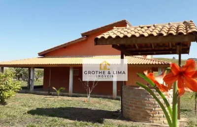 Tor051- linda chácara c/ 5000 m², ac: 312 m², excelente local, fácil acesso a cidade e comércio local variado - est. mun. teixeirerinha - caçapava/sp