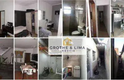Casa com 2 dormitórios à venda, 120 m² por r$ 371.000,00 - residencial união - são josé dos campos/sp