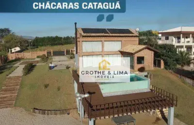 Casa com 3 dormitórios, 700 m² - venda ou aluguel - chácaras cataguá - taubaté/sp