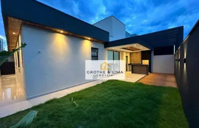 Novíssima casa térrea de 3 dormitórios, 1 suíte à venda, 150 m² - condomínio terras do vale