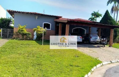 Casa com 3 dormitórios, sendo 1 suíte, à venda, 384 m² por r$ 2.200.000 - condomínio vale do sol - tremembé/sp