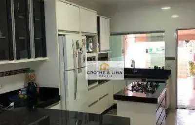 Casa linda  3 dormitórios, suíte, 3 vg garagem, ac:170 m², terreno 450 m², excelente local, fácil acesso ao centro - jardim ana rosa - taubaté/sp