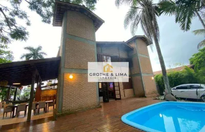 Casa com 3 dormitórios à venda, 156 m² por r$ 2.250.000,00 - lagoinha - ubatuba/sp