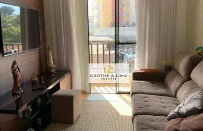 Apartamento com 3 dormitórios à venda, 90 m² por r$ 371.000,00 - jardim califórnia - jacareí/sp
