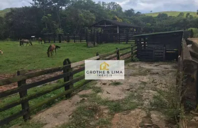 Fazenda com 2 dormitórios à venda, 2299000 m² por r$ 9.500.000,00 - cruz - lorena/sp