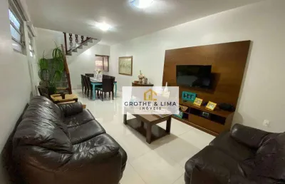 Sobrado lindo 3 dormitórios, suíte, ac: 207 m² excelente local, perto de todo comércio, fácil acesso centro/dutra,  chácara do visconde - taubaté/sp