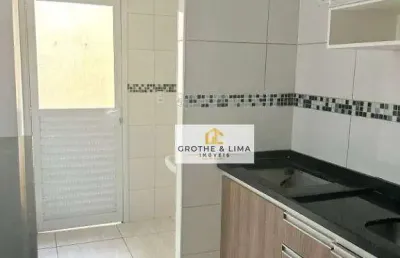 Apartamento térreo com 2 dormitórios, sendo 1 suíte à venda, 60 m² por r$ 250.000 - residencial san marino - taubaté/sp