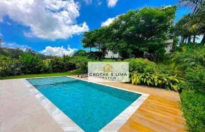 Sobrado com 4 dormitórios para alugar, 480 m² por r$ 12.700,00/mês - jambeiro - jambeiro/sp